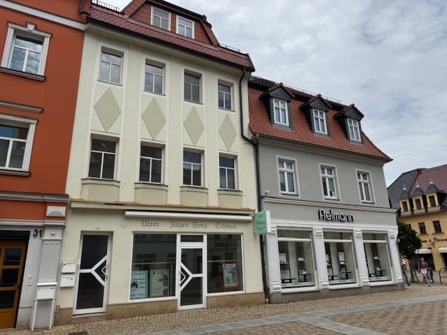 Liebenswertes Wohn- und Geschäftshaus in Döbeln am Niedermarkt zu verkaufen